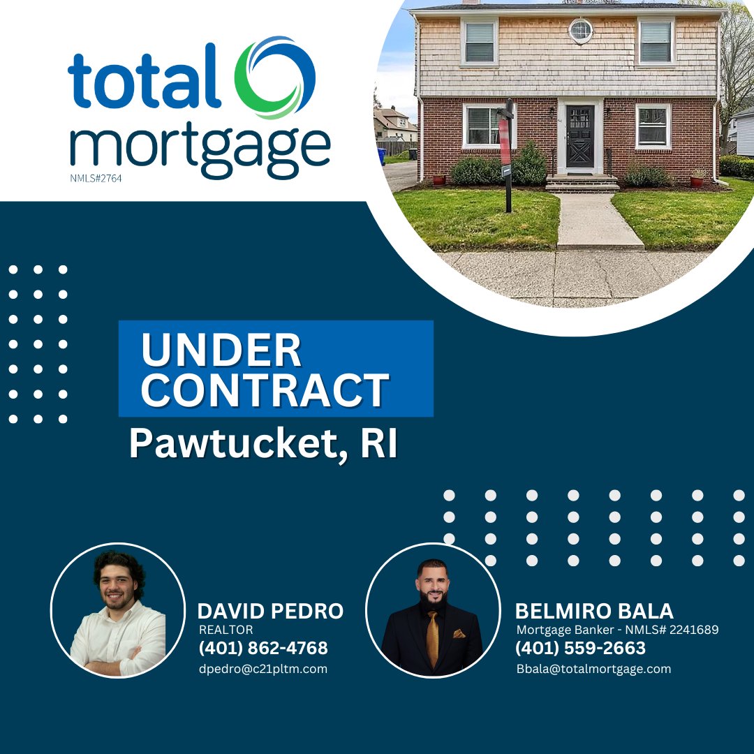 Exciting news! 🏡  The property in Pawtucket, RI is under contract! 🎉  This vibrant community is on the move, and we're thrilled to see the progress. Stay tuned for more updates as this journey unfolds. #Pawtucket #RealEstate #UnderContract
