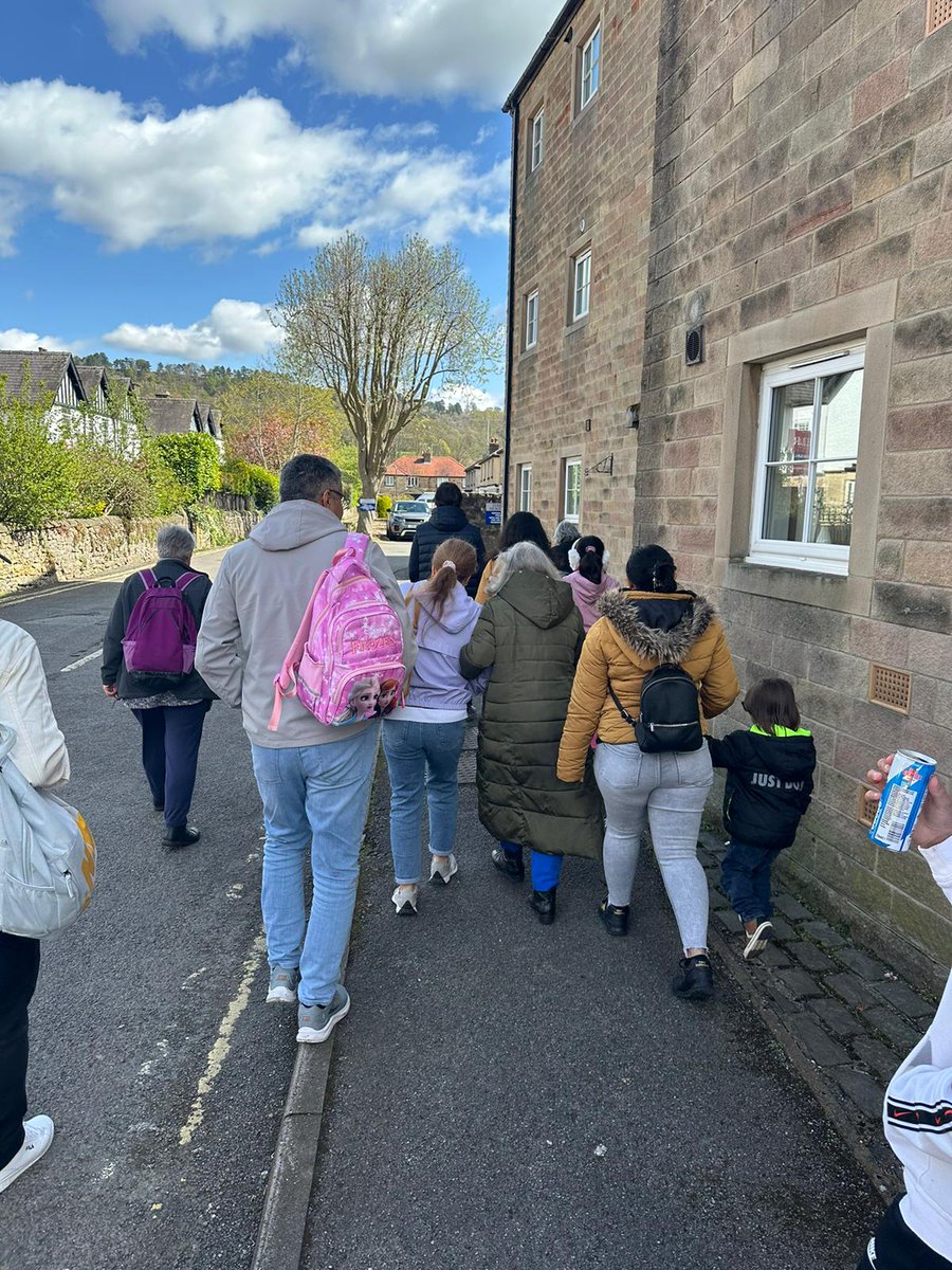 It was a joy to be together in the spring sunshine in Bakewell a couple of weeks ago ☀ Life is hard and, often, lonely for refugees and asylum seekers. Trips like this build community, make memories, and help to increase connection with local communities and surroundings 🦆