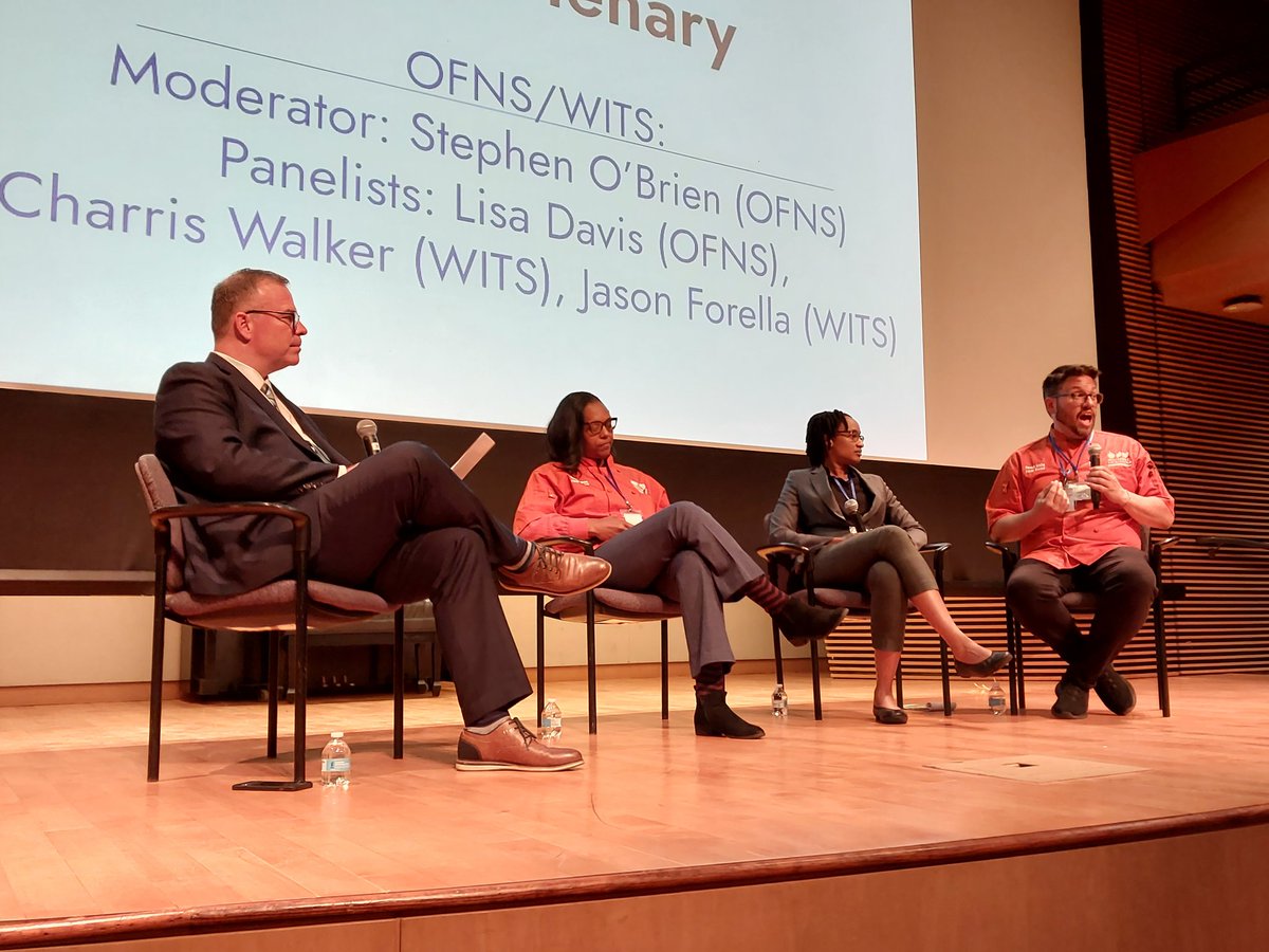 Naveed Hasan (@read_naveed) on Twitter photo An excellent Food Ed conference & awards presentation underway <a href="/tischfoodcenter/">Laurie M Tisch Center for Food, Education & Policy</a> with a truly informative panel by <a href="/NYCSchools/">NYC Public Schools</a> OFNS & <a href="/WITSinSchools/">Wellness in the Schools</a>! Talking about how they engage school staff, students & families to build sustainable healthy eating habits.
<a href="/nycfood/">NYC Mayor's Office of Food Policy</a> <a href="/FoodPrintsDC/">FRESHFARM FoodPrints</a> An excellent Food Ed conference & awards presentation underway <a href="/tischfoodcenter/">Laurie M Tisch Center for Food, Education & Policy</a> with a truly informative panel by <a href="/NYCSchools/">NYC Public Schools</a> OFNS & <a href="/WITSinSchools/">Wellness in the Schools</a>! Talking about how they engage school staff, students & families to build sustainable healthy eating habits.
<a href="/nycfood/">NYC Mayor's Office of Food Policy</a> <a href="/FoodPrintsDC/">FRESHFARM FoodPrints</a>