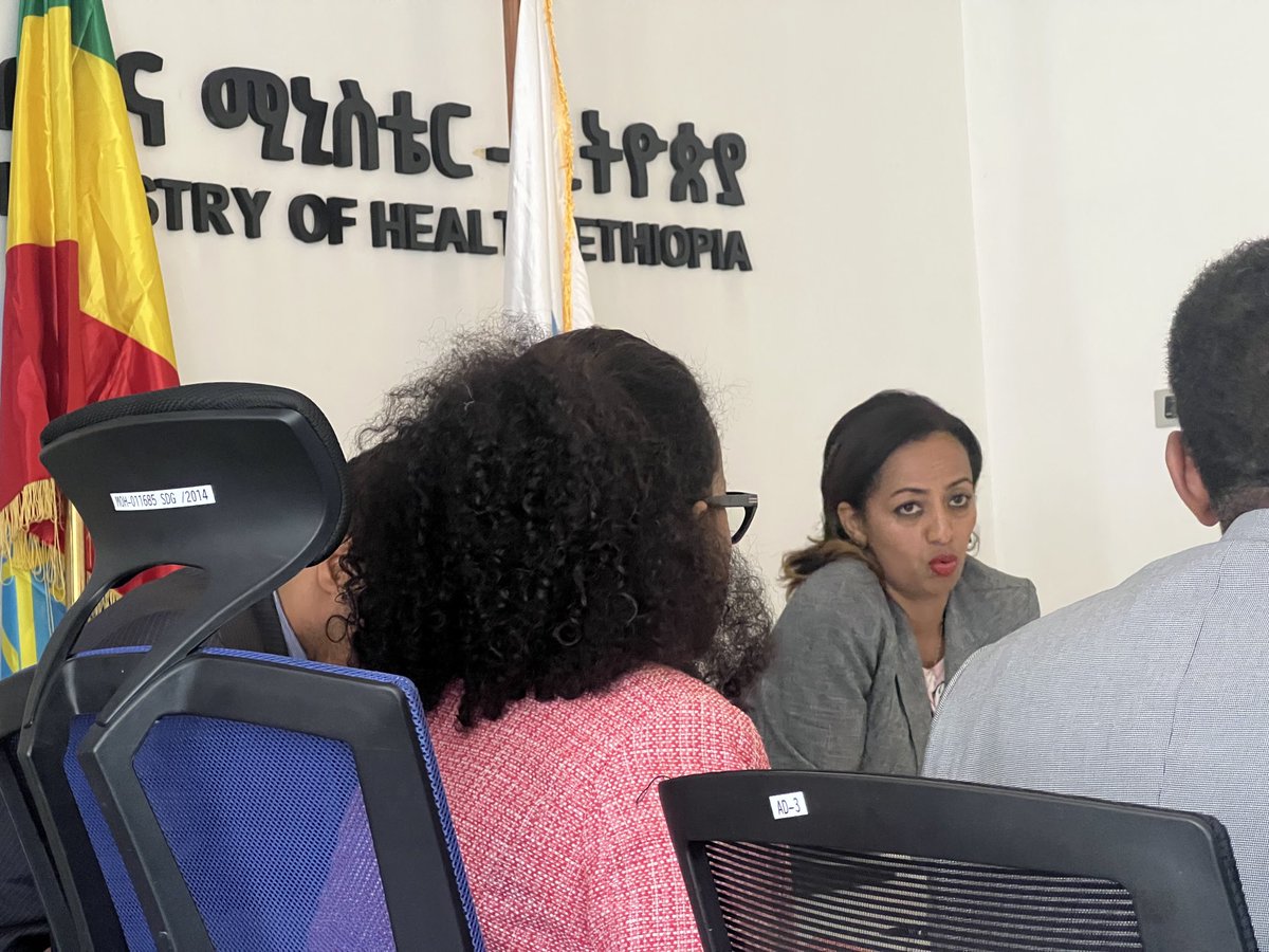 We engaged in a productive dialogue with the ⁦@MekdesDaba⁩ and ⁦@dereje_dugumaMD⁩,along with various SRHR implementing and funding partners in Ethiopia.Her excellency provided guidance on the Ministry's priorities for advancing family planning, maternal & child health