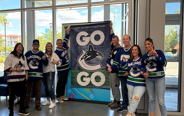 GO CANUCKS GO! 🏒

Come down to the Port Coquitlam Community Centre tonight to watch Game 2!

📺 Projector screen, courtesy of @galactic_ent
🍿 Concession combos
🍻 Local bevies
🛍️ Prize pack to be given away

City Hall will illuminate 🔵🟢

#PortCoquitlam