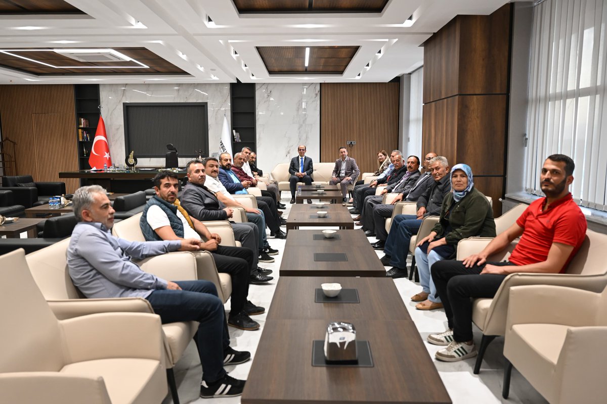Akçadağlılar Derneği Başkanı Murat Maskar ve yönetim kurulu üyelerine ziyaretleri için teşekkür ederim.