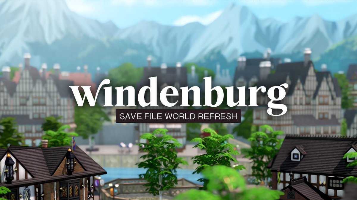 The save file I never knew I needed! Windenburg got a much needed 'refresh' thanks to the amazing, @plumzzet . All townies and lots are reimagined, there's even new Sims with *actual* drama! 🤎 Watch Here: youtu.be/ejs8FmHf8jc