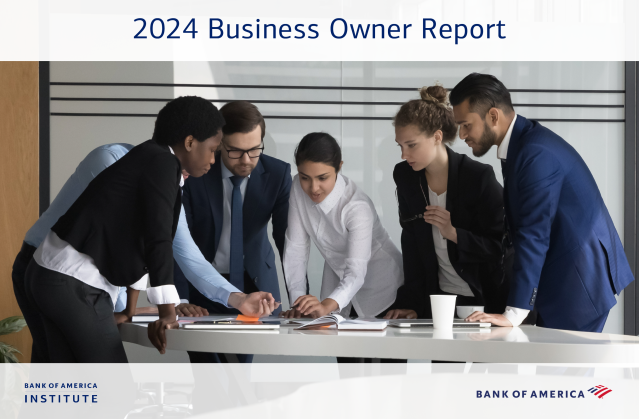 After surveying more than 1,400 small and mid sized business owners, @BankofAmerica Institute released the 2024 Business Owner Report diving into these business owners’ expectations for the year ahead. Check out this year's findings: bit.ly/3wsVfZa