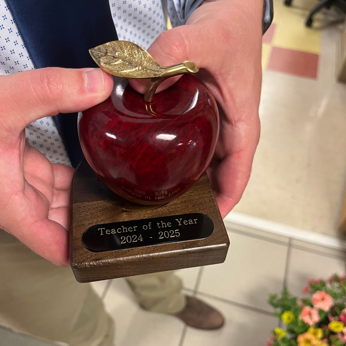 Congrats to Brad Reynolds ’18M, Teacher of the Year at Heide Trask High School! Mr. Reynolds earned his undergraduate degrees in history and communication studies at UNCW and a MAT in Secondary Education from the Watson College. He teaches social studies.