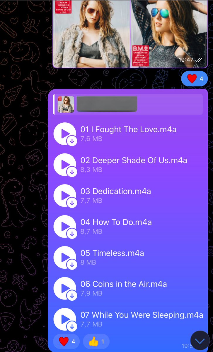 BridgitLeaks's tweet image. Faça o download gratuito de TODAS as músicas inéditas de Bridgit Mendler!

Link do nosso canal: t.me/+VPnH4h9gSkozM…