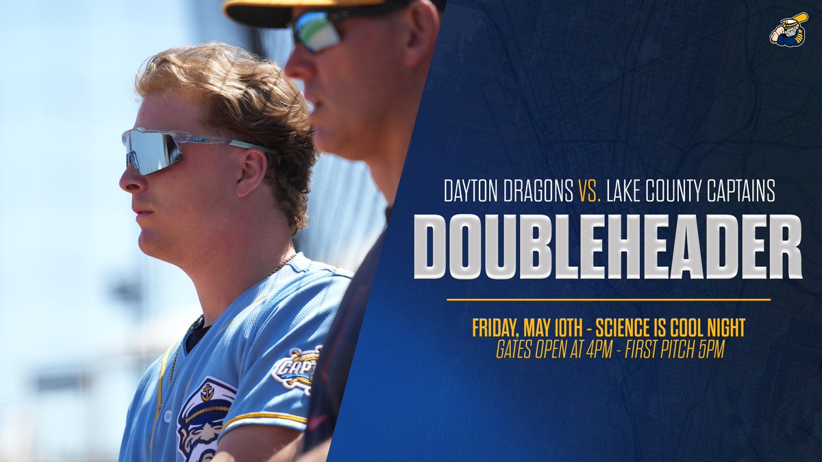 DOUBLE THE FUN TODAY tickets are good for BOTH games ➡️ milb.com/lake-county/ti…