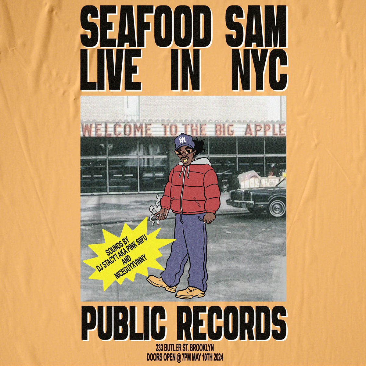 NiceGuyxVinny's tweet photo. Brooklyn tonight! @ Public Records https://t.co/HFYb84WD6w