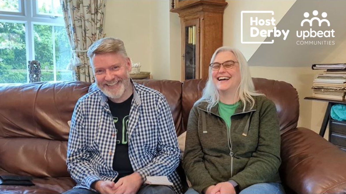 'If you can provide a safe space, bed & food for a refugee, that is a success in itself.' 🏡 Andrea and Martin shared their story of hosting a refugee: youtu.be/dyrrexlZFOc Got Qs? Come along to our Hosting Info Evening on 3rd June. Register here: upbeatcommunities.org/hosting