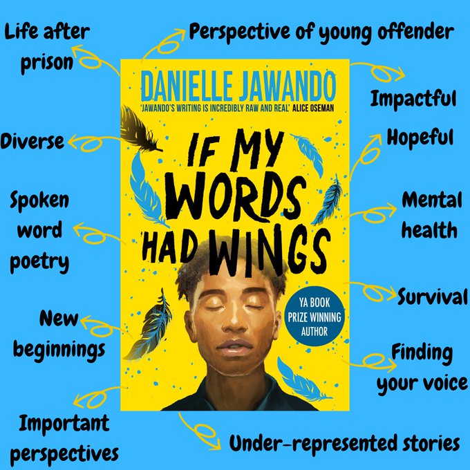 Look at the fantastic #sprayededges #spredges on this!
If My Words Had Wings by multi-award-winning Danielle Jawando
in #Haverfordwest #Pembrokeshire or ebay.co.uk/itm/1667471192… 
@simonYAbooks #bookshopsigned #criminal #youth #poetry #survival