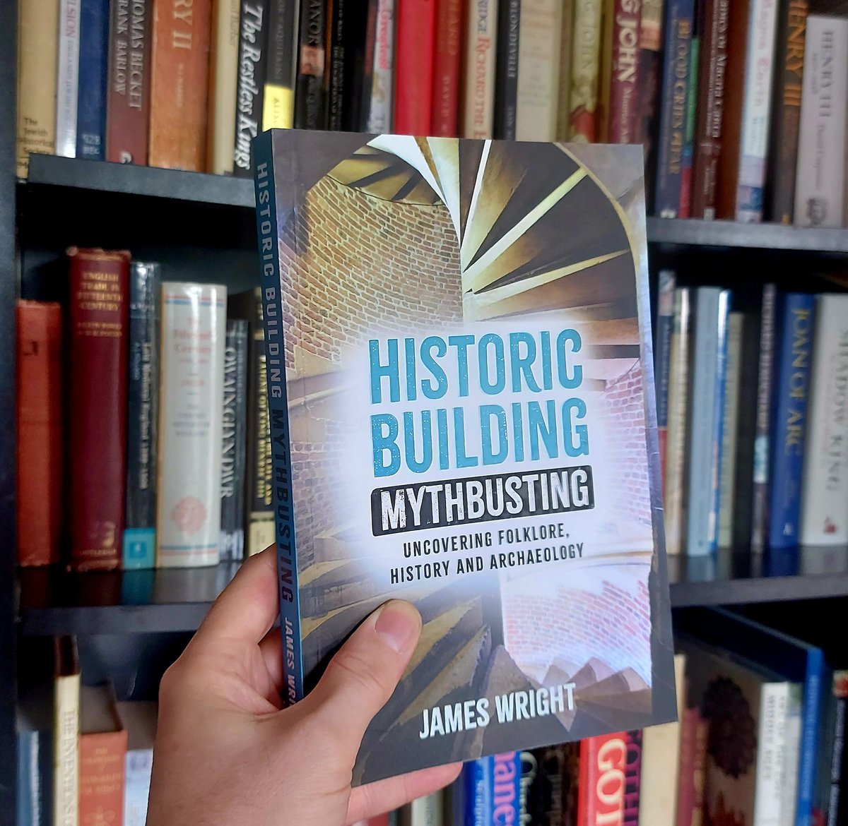 Came home to discover that Historic Building Mythbusting is now a real, tangible, thing that I can actually hold in my hands. You too can hold and read a copy from 6 June. Details on how to nab one are listed here: …iskeleheritage.triskelepublishing.com/historic-build…