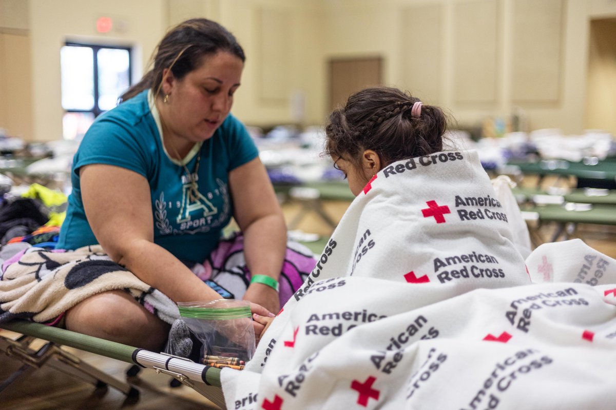 More than 440 Red Crossers are helping people affected by tornadoes, large hail and flooding in multiple states as more severe weather threatens millions of people across the Southeast. With help from our partners, we’ve been able to provide: - 1.1K+ overnight shelter stays in…