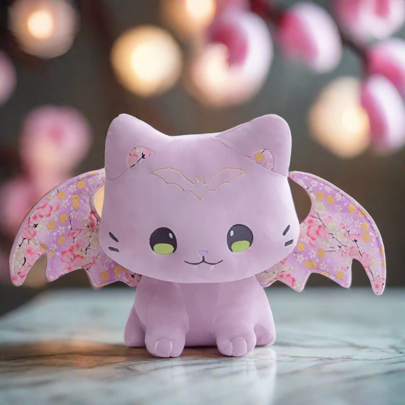 Ready to add a touch of #kawaii to your cuddle collection? Our Bat-Winged Cat #Plushie is here to spark joy!

dandelionvine.com/products/lucky…

#kawaiistore #plush #plushiecommunity #toyshop  #plushtoy #softtoy #plushielove #plushielife #stuffedanimals #Stuffies #kawaiicat