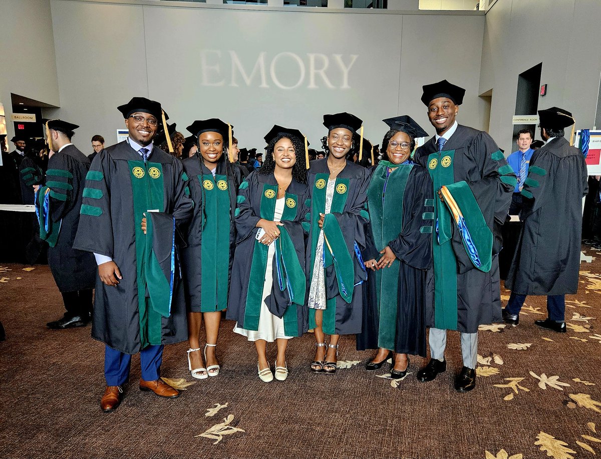 Congratulations to my amazing #mentees on their #medschool graduation🎊🎉🎈Super proud of these #ORG #SuperStars💫#EmoryMedicine2024 #Emory2024 #EmoryProud 🎓 💙💛#BlackWomeninMedicine #BlackMeninMedicine #BlackMeninSurgery #BlackWomeninSurgery #cardioTwitter #MedEd #MedTwitter