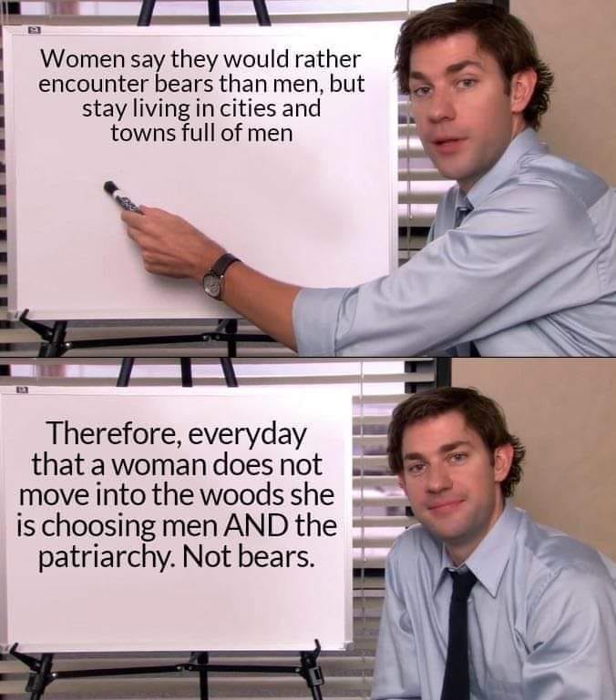 PatriarchyCtrl's tweet photo. We're mentioned here in this meme.

~The Patriarchy https://t.co/uSXeXWeDL7