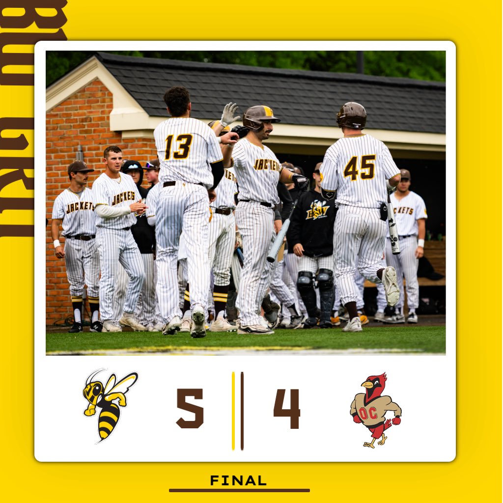 FINAL!

To the OAC Championship we go 🥳

#BWBoys | @BWUBaseball