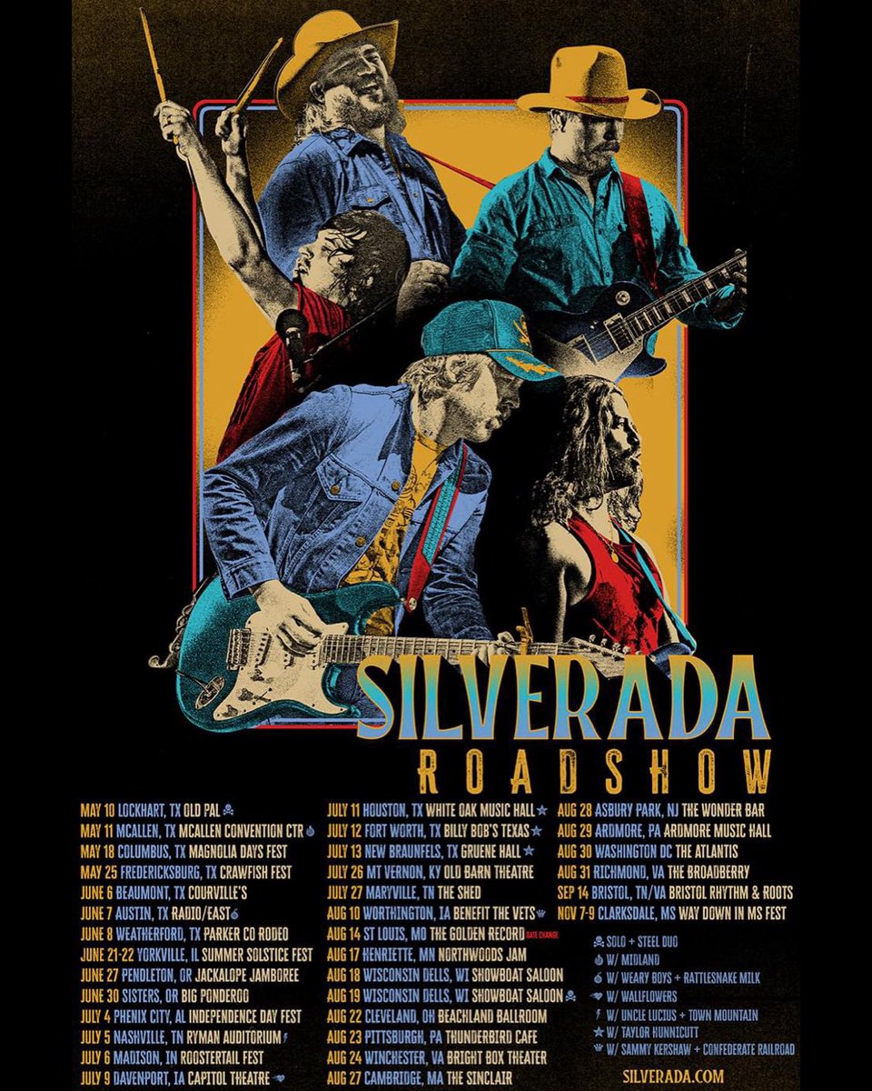 Tickets to all shows on the #SilveradaRoadshow are on sale now! 🦅 silverada.com
