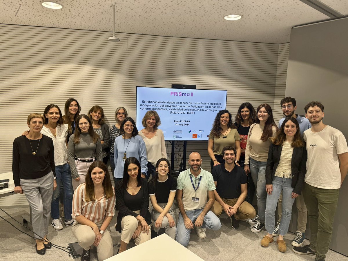 judith balmaña (@judithbalmana) on Twitter photo La Asociación Endavant Chic@s sigue apoyando el proyecto PRiSma vhio.net/es/2024/05/10/…
Hoy kick off de PRiSma-II con <a href="/ICO_oncologia/">Institut Català d'Oncologia</a>, <a href="/HospitalSantPau/">Sant Pau - Campus Salut Barcelona</a>,<a href="/hospitalclinic/">Hospital Clínic</a>,<a href="/parctauli/">Consorci Corporació Sanitària Parc Taulí</a>,<a href="/CSTerrassa/">Consorci Sanitari Terrassa - Hospital Universitari</a>,<a href="/harnaulleida/">Hospital Universitari Arnau de Vilanova</a>,<a href="/vallhebron/">Vall d'Hebron</a>,<a href="/VHIO/">Vall d’Hebron Institute of Oncology (VHIO)</a>!! La Asociación Endavant Chic@s sigue apoyando el proyecto PRiSma vhio.net/es/2024/05/10/…
Hoy kick off de PRiSma-II con <a href="/ICO_oncologia/">Institut Català d'Oncologia</a>, <a href="/HospitalSantPau/">Sant Pau - Campus Salut Barcelona</a>,<a href="/hospitalclinic/">Hospital Clínic</a>,<a href="/parctauli/">Consorci Corporació Sanitària Parc Taulí</a>,<a href="/CSTerrassa/">Consorci Sanitari Terrassa - Hospital Universitari</a>,<a href="/harnaulleida/">Hospital Universitari Arnau de Vilanova</a>,<a href="/vallhebron/">Vall d'Hebron</a>,<a href="/VHIO/">Vall d’Hebron Institute of Oncology (VHIO)</a>!!