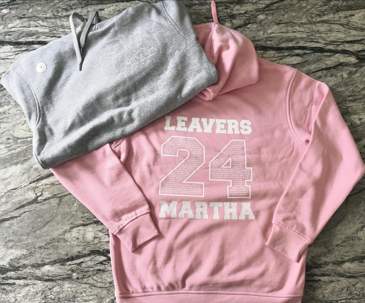 Leavers Hoodies for Arthur Terry printed and delivered.  

#leavershoodies #leavers24 #memories #schoolleavers #hoodies #clothing #localbusiness #print #embroidery