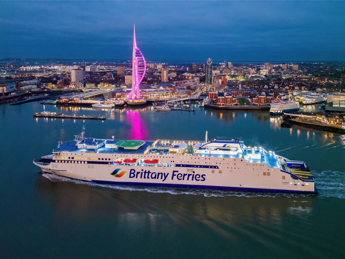 On Tuesday (14 May) the Flame of the French Nation will make it's way to the UK for the first time, to commemorate D-Day 80. @BrittanyFerries Galicia will be escorted into the harbour by a flotilla of 10 historical and Naval vessels. Get down to the seafront for 1900 to see it.