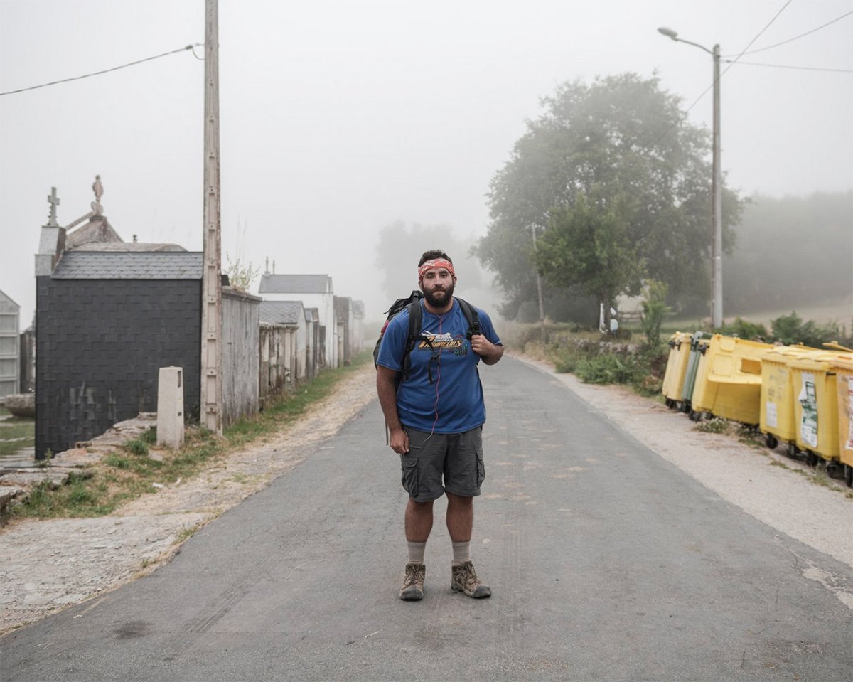 'The path seemed to untether people, draw them together and give them a common goal. The surrounding landscape became a geographical space for self-reflection and change.'  

'Walking With Strangers' by <a href="/paulwalsh1977/">paulwalsh</a>
Pre-orders here: anotherplacepress.bigcartel.com/product/walkin…