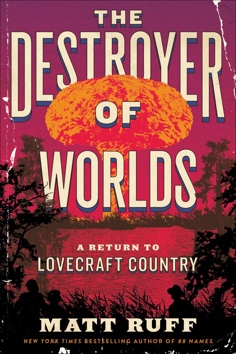 A reminder that the ebook editions of Lovecraft Country and its sequel, The Destroyer of Worlds, are on sale this month for $1.99 each. #LovecraftCountry