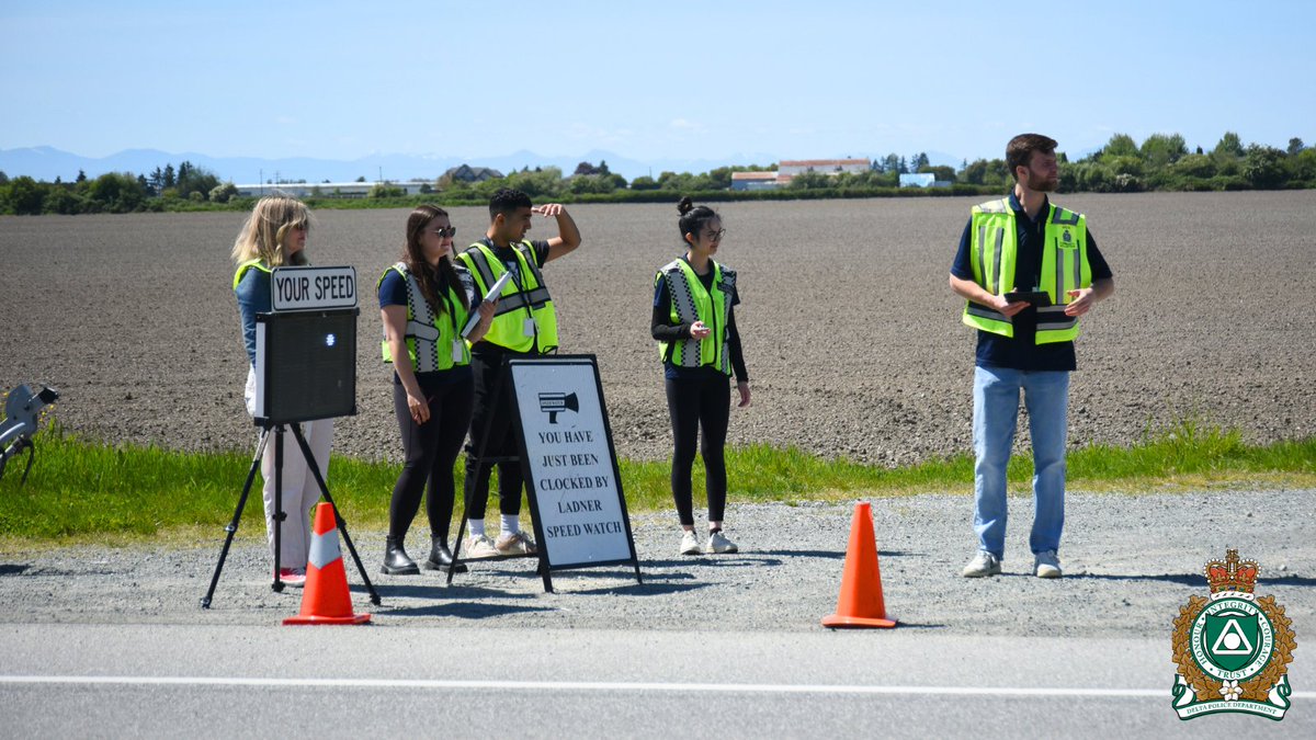 This Friday, Delta Police thanks our Community Police volunteers & Traffic Section for supporting @icbc's May 2024 Speed Campaign. 🚗 DPD is proud of our team for diligently working towards safer streets. 🦺👮 #DeltaPolice #ICBC #TrafficSafety #SpeedCampaign