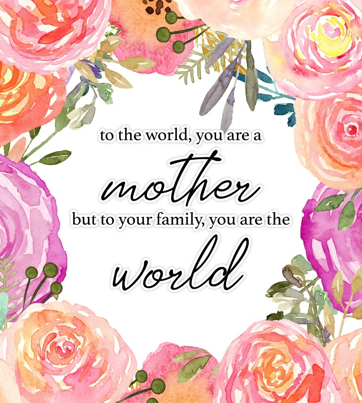 Happy Mother's Day to all the moms who are the world to their families. 💗💗💗