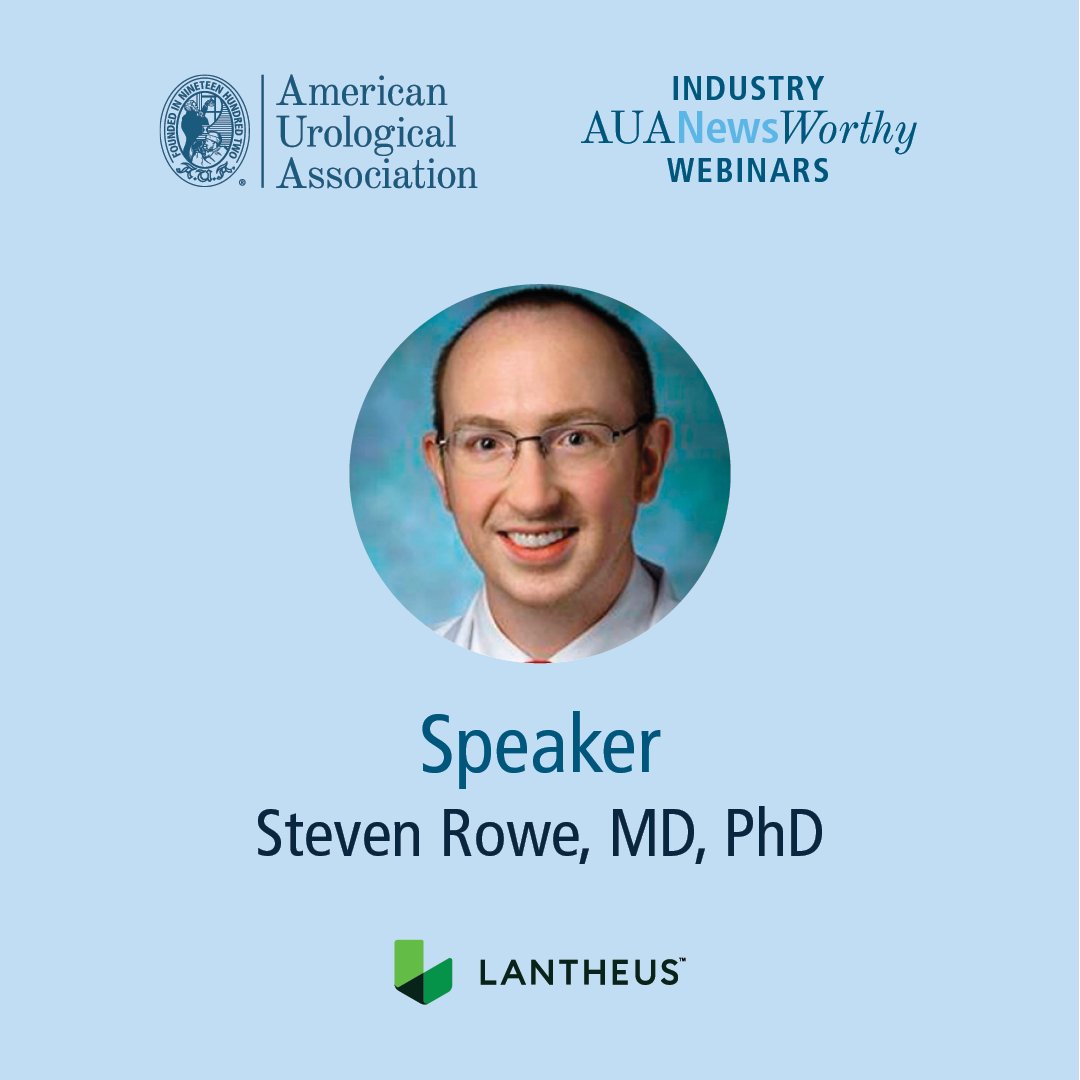 Join us on May 16th for a FREE AUANewsWorthy Webinar! This webinar will cover the background of molecular imaging and PSMA-PET, as well as both OSPREY and CONDOR study designs and topline results. Dr. Rowe will share case studies from his experience using PSMA-targeted PET…