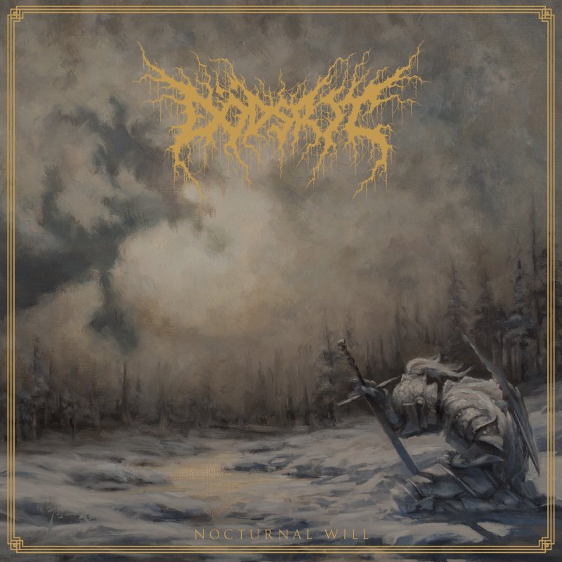 Album of the day:
Dödsrit - Nocturnal Will

A coalition between heaven and hell. A purgatory full of sonnets and serenades.  The endless beauty of sorrowful winter landscapes, loneliness, and sadness. This album speaks eloquently. 
-