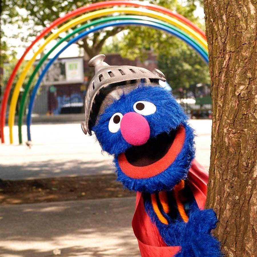 May your day be just as super as Super @Grover!