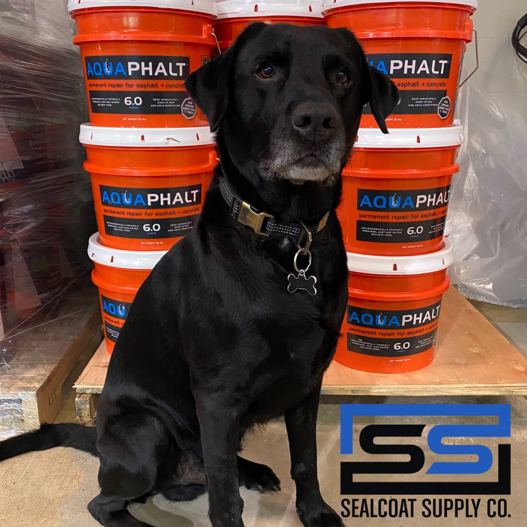 We are restocked with Aquaphalt! 

Come say hi to Slick and grab yourself a bucket today. Find more information on Aquaphalt here: 

aquaphalt.com/what_is_aquaph…

<a href="/Aquaphalt/">Aquaphalt</a>