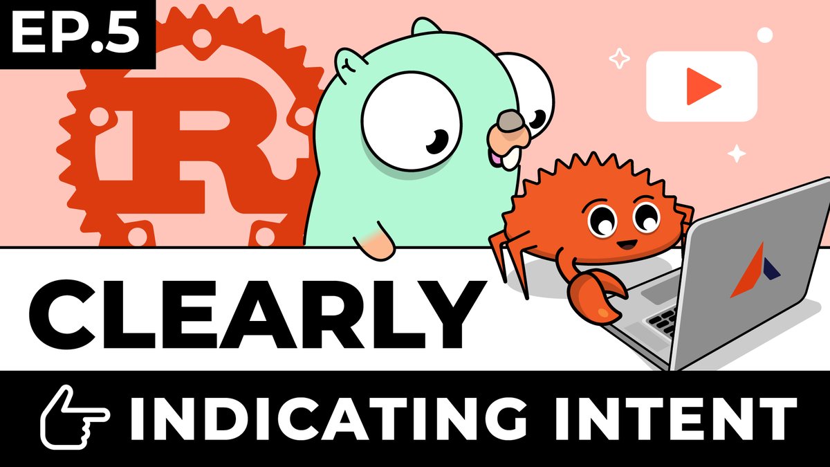 📢Rustaceans! Safe at Any Speed mini series, Episode 5! 🚨 In this episode, our #Rust Instructor, @herberticus, will delve into the significance of coding intent clarity using practical examples. 🦀 📽️Watch: youtu.be/NPpBxrTBApo