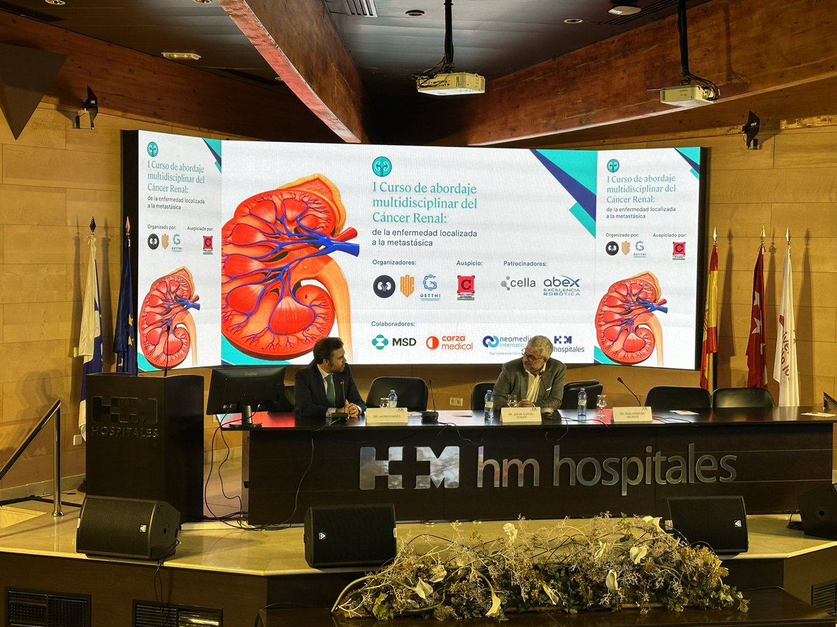 🎉 ¡Finaliza con éxito el I Curso de Abordaje Multidisciplinar del Cáncer Renal! 💪 Agradecemos a ponentes, asistentes y patrocinadores su participación. Gracias por hacer de este evento una experiencia enriquecedora para todos. #CáncerRenal #UroOncología