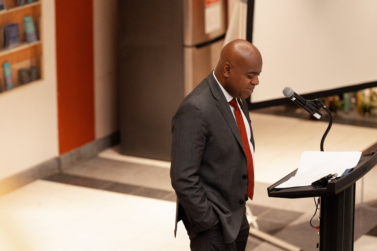 Rutgers_Clime's tweet photo. Mayor @rasjbaraka gave the keynote speech honoring Chancellor Nancy Cantor at @Rutgers_Clime's "Equitable Growth in the City" conference. https://t.co/T0ad15AHDU