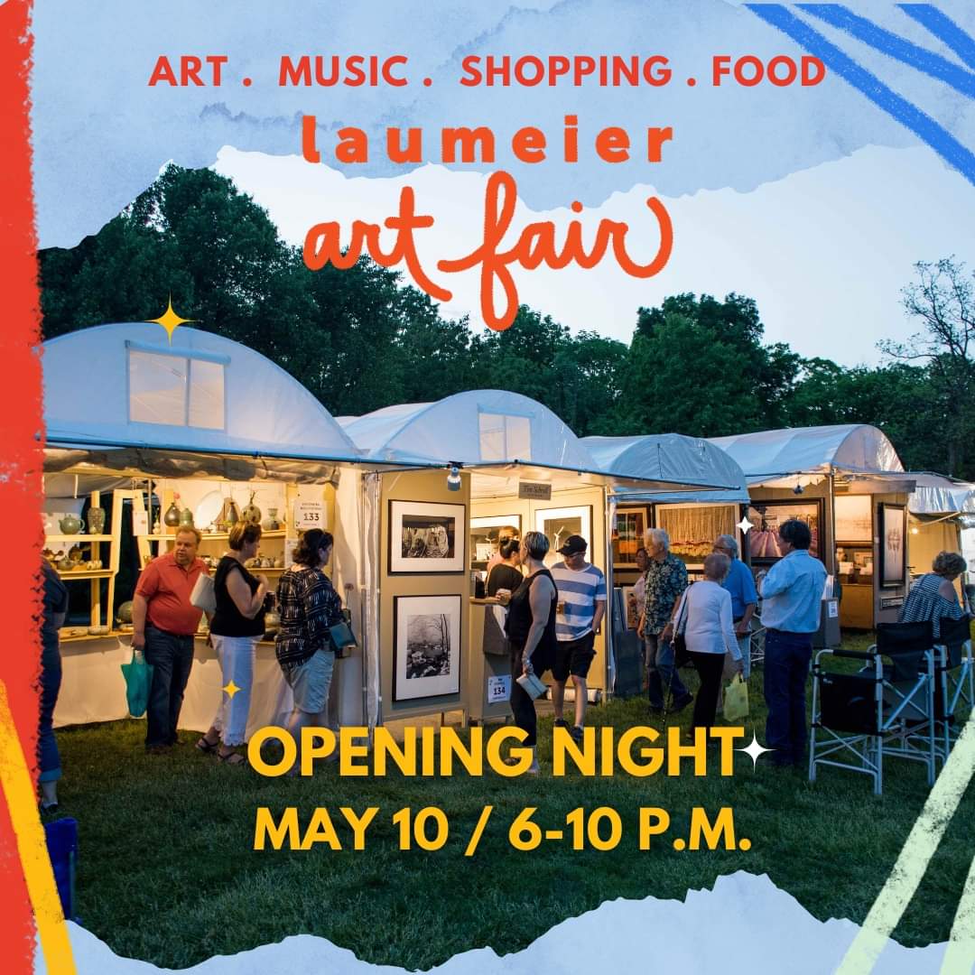 TWO great events tonight. We have the bagpipes at #SchlaflyTapRoom. Plus, it is opening night at @LaumeierArtStL's #ArtFair. Join us!