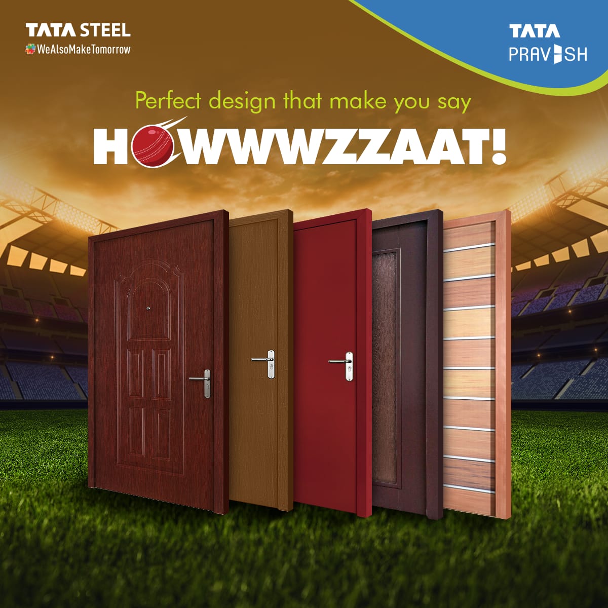 With perfect design and unbeatable strength, Tata Pravesh is your winning choice for home security. Elevate your game with doors and windows that make every match at home a victory!
.
.
#TataPravesh #AkelaHiKaafiHai #HomeSecurity #Howzzat #Safety #TataPraveshDoors #AHKH #Perfect