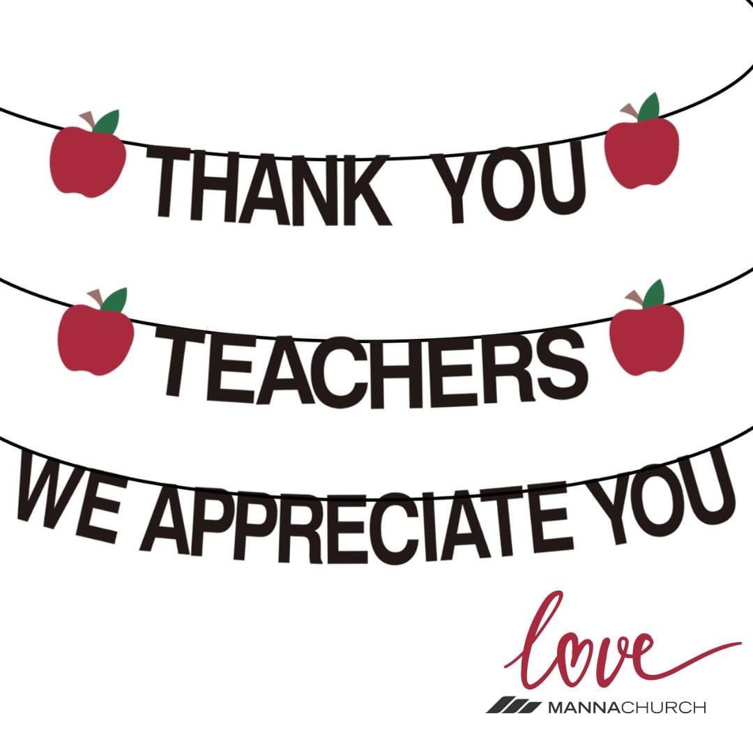 Thank you to all of the teachers throughout our community! Your dedication to educating the next generation of leaders and world changers is remarkable! A special shout out to our great friends at @HAntwine_MS, we love y’all!