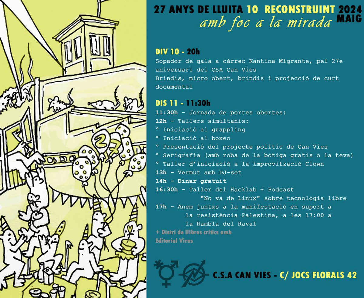 @canvies@elbarri.online CSA Can Vies tweet media