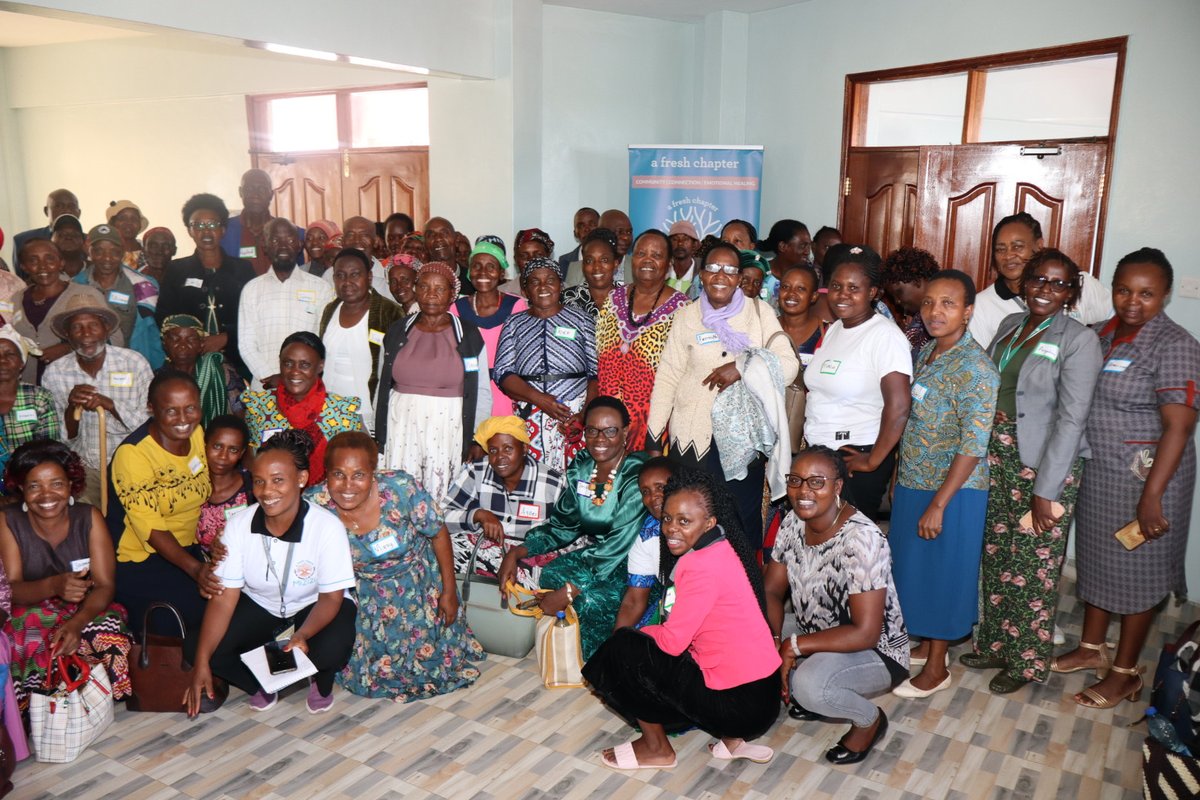 Our 6th Mizizi workshop of 2024, held in collaboration with the Kitui Palliative Care Hospital and @CmmbKenya, brought together 122 local patients, survivors, and caregivers in Kitui — a new AFC record! afreshchapter.com/mizizi/