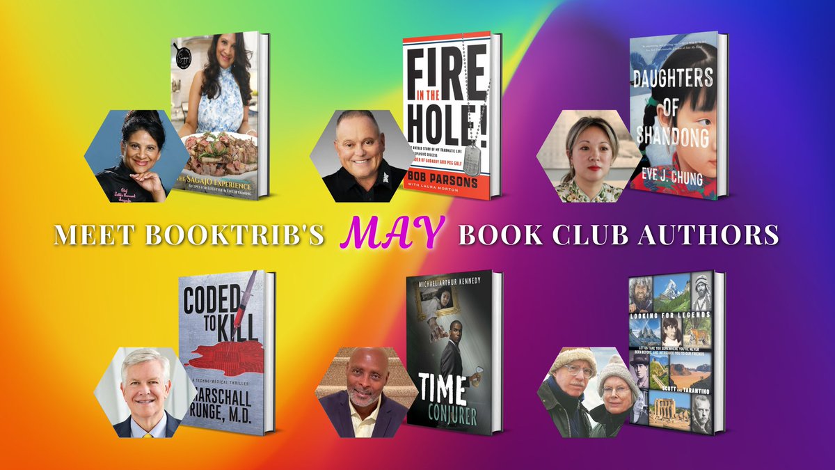 Here are 6 #books that are sure to spark a lively discussion with your friends. These titles will both entertain and teach you something new, too! Intrigued? Then check out the #interviews with our May #BookClubPicks' #authors here: booktrib.com/2024/05/09/may… #books #BookTribBC