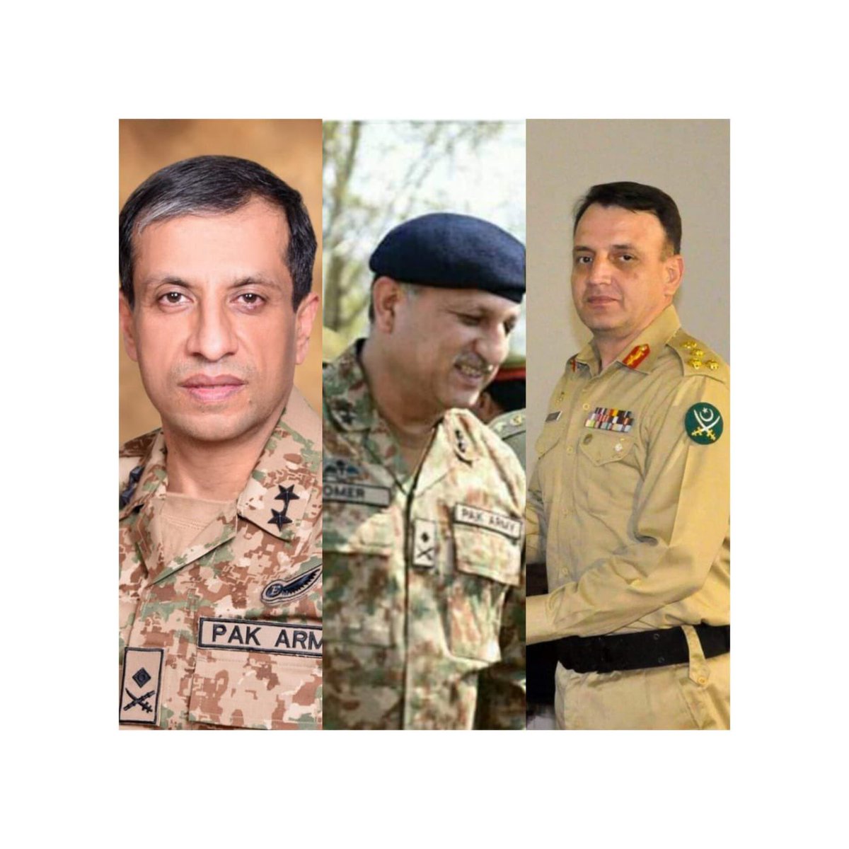 پاک فوج میں ترقیاں 3 میجر جنرلز کو لیفٹیننٹ جنرلز کے عہدے پر ترقی دے دی گئی میجر جنرل احمد شریف چودھری صاحب اب لیفٹیننٹ جنرل بن گئے بہت بہت مبارک 💐 میجر جنرل عمر احمد بخاری صاحب اب لیفٹیننٹ جنرل بن گئے بہت بہت مبارک 💐 اور میجر جنرل عنائیت حسین اب لیفٹیننٹ جنرل بن گئے بہت…