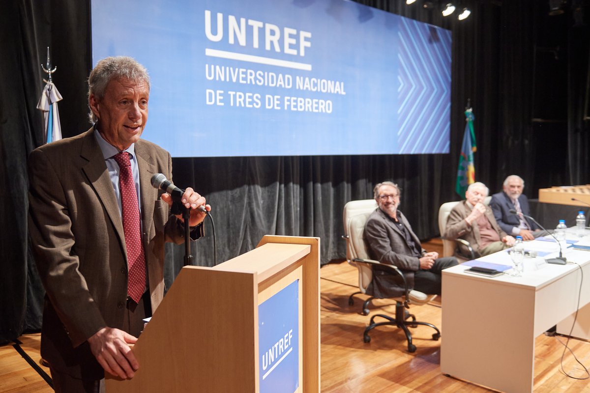 'Las universidades son la base para que el país siga funcionando', afirmó nuestro rector, Martín Kaufmann, en su discurso.