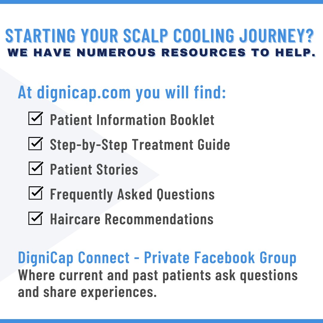 Chemo-induced hair loss is no longer inevitable! 💪 Discover the empowering resources available for #DigniCap patients at dignicap.com. To join our private Facebook group, go to facebook.com/groups/dignicap.

#scalpcooling #cancer #chemo #breastcancer #coldcap #dignitana