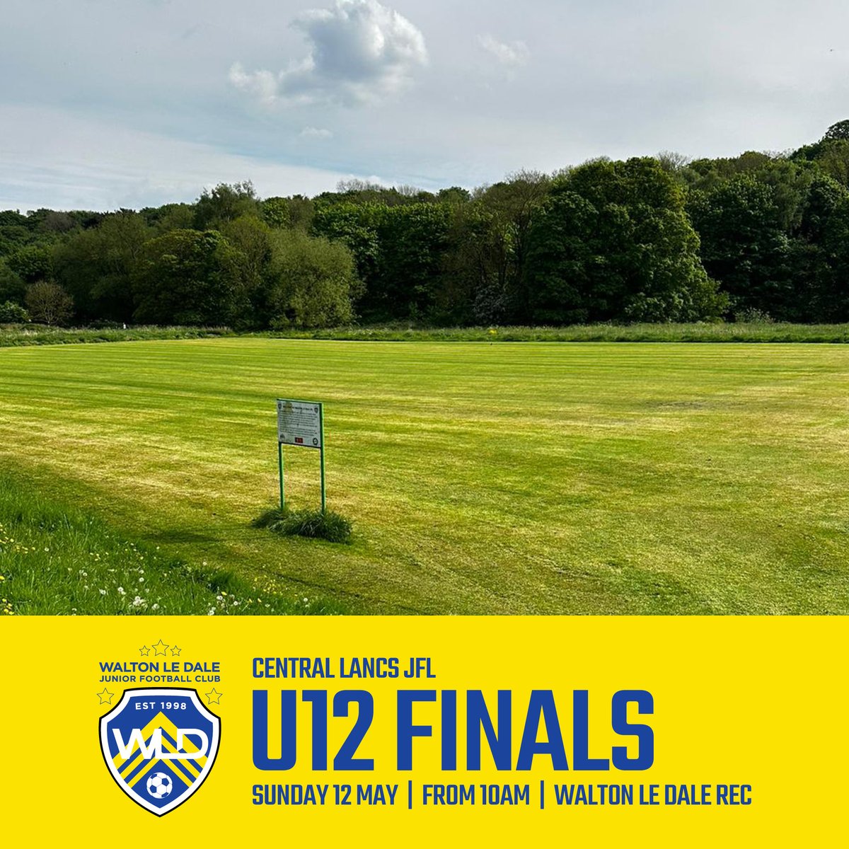 It's Cup Fever this weekend for WLDJFC! 9.30 Sat - U9 Cup Final 10.30 Sun - U15 boys Cup Final 14.45 Sun - U14 Girls Cup Final All day Sun - hosting U12 Cup Finals Good luck to all the teams who are competing - we hope you enjoy some fantastic finals! 🏆💛