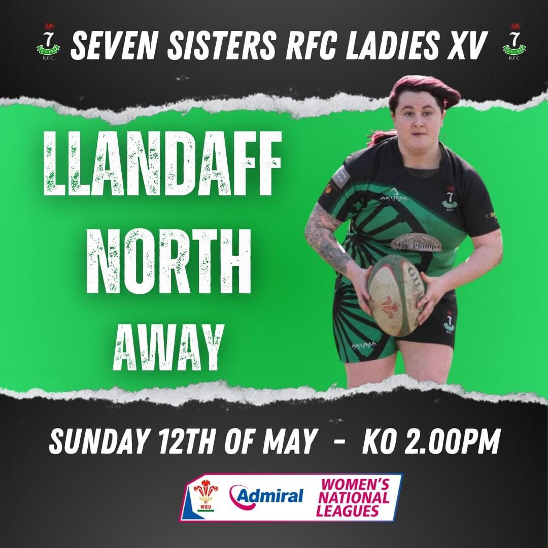 We finish a historic season off this weekend with a road trip to play <a href="/LNRFCwomen/">Llandaff North RFC Women</a>

 All support welcome 💚🖤

#blackandgreen