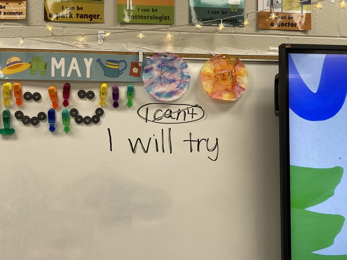 Bay District Schools (@baydistschools) on Twitter photo π From 'I can't' to 'I will try' - transforming self-talk in our classroom! πͺ Focusing on what our students CAN do fuels growth and resilience. Let's nurture positivity and watch them shine! ππ± #PositiveMindset #GrowthMindset <a href="/EducationFL/">Florida Department of Education</a> <a href="/CaseyDeSantis/">Casey DeSantis</a> <a href="/BDS_Supt/">BDS Superintendent</a> π From 'I can't' to 'I will try' - transforming self-talk in our classroom! πͺ Focusing on what our students CAN do fuels growth and resilience. Let's nurture positivity and watch them shine! ππ± #PositiveMindset #GrowthMindset <a href="/EducationFL/">Florida Department of Education</a> <a href="/CaseyDeSantis/">Casey DeSantis</a> <a href="/BDS_Supt/">BDS Superintendent</a>