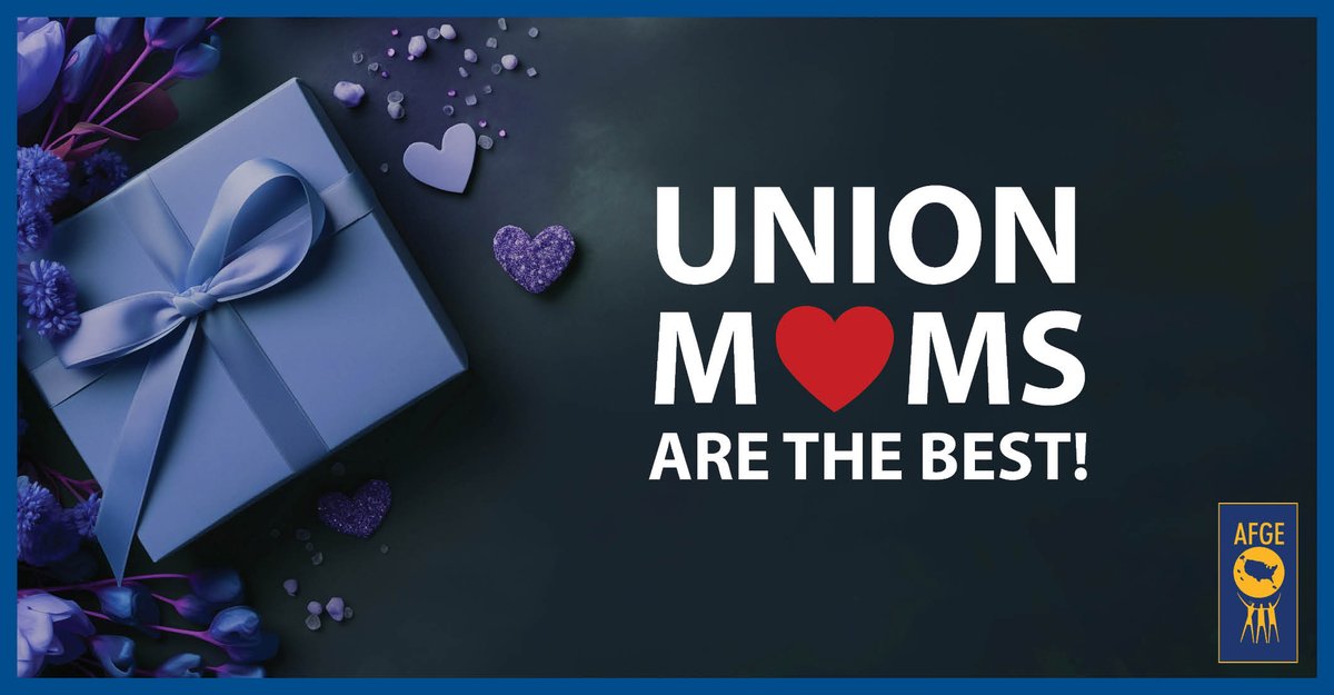 AFGENational's tweet image. Union moms do all the things that moms do, but also stand up for their union family.  And, that's why they're the best!

Happy Mother's Day! 💜