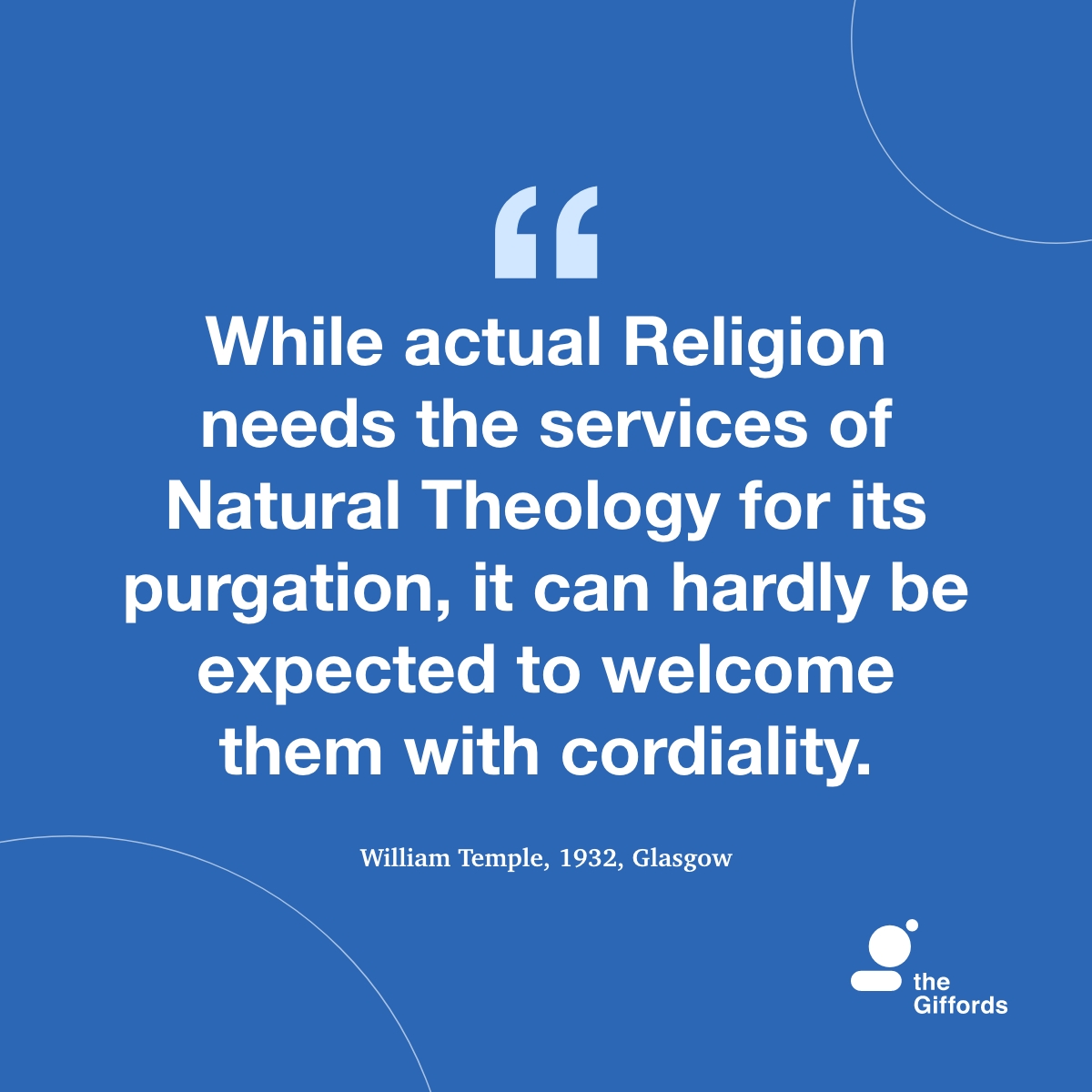 Religion v. Natural Theology?