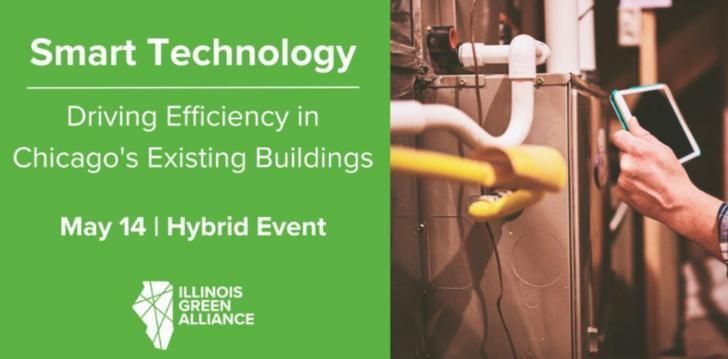 Smart Technology: Driving Efficiency in Chicago’s Existing #Buildings, Hybrid Event, Online and in #Chicago #Illinois, May 14: buff.ly/44efSVn @ilgreenalliance #cities #carbon #environment #development #smartcities #greenbuilding #building #decarbonization #sustainability